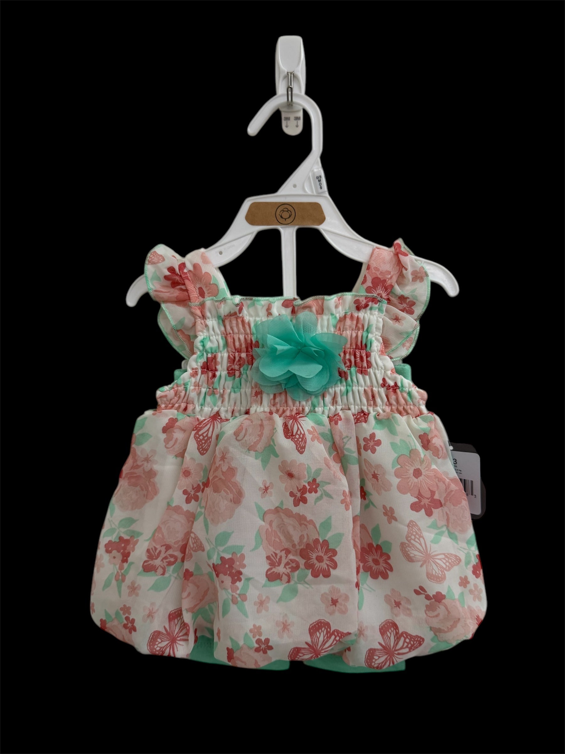 Baby Girl Sleeveless Ruffles Set
