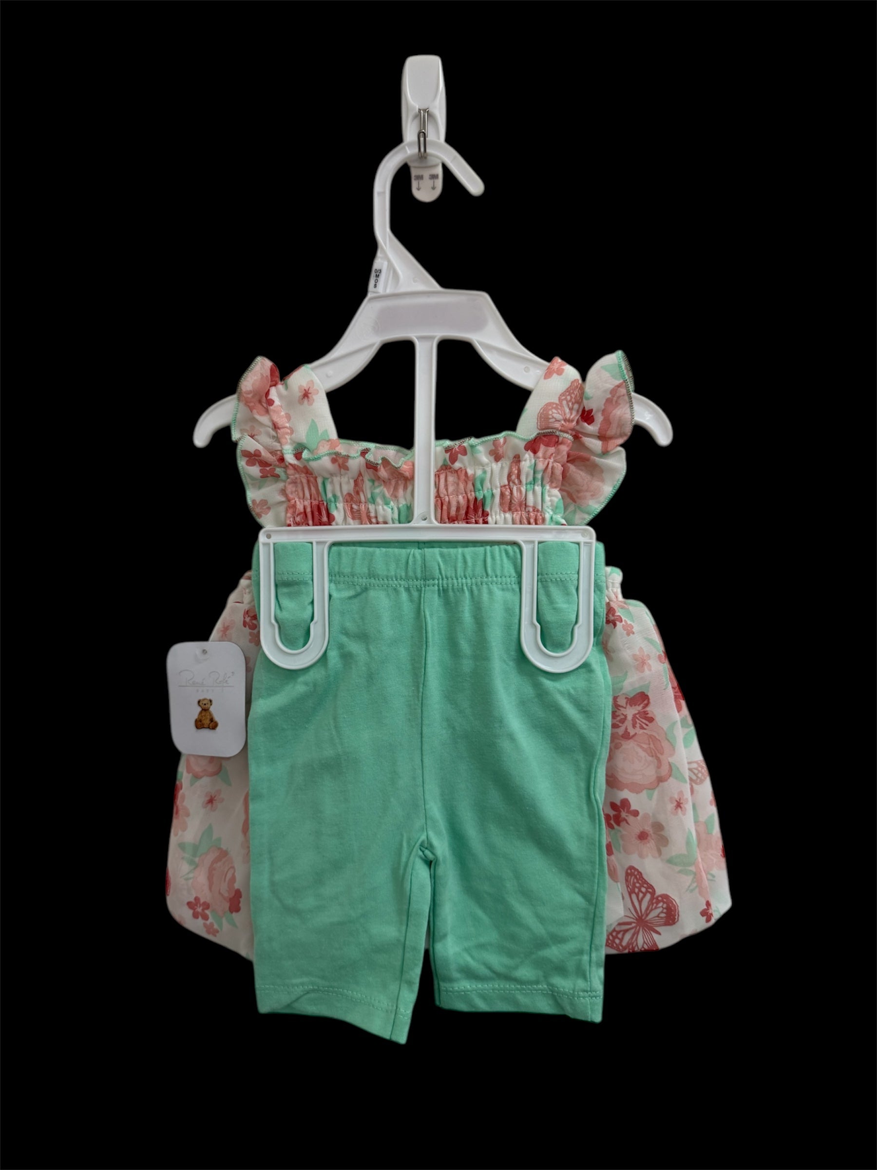 Baby Girl Sleeveless Ruffles Set