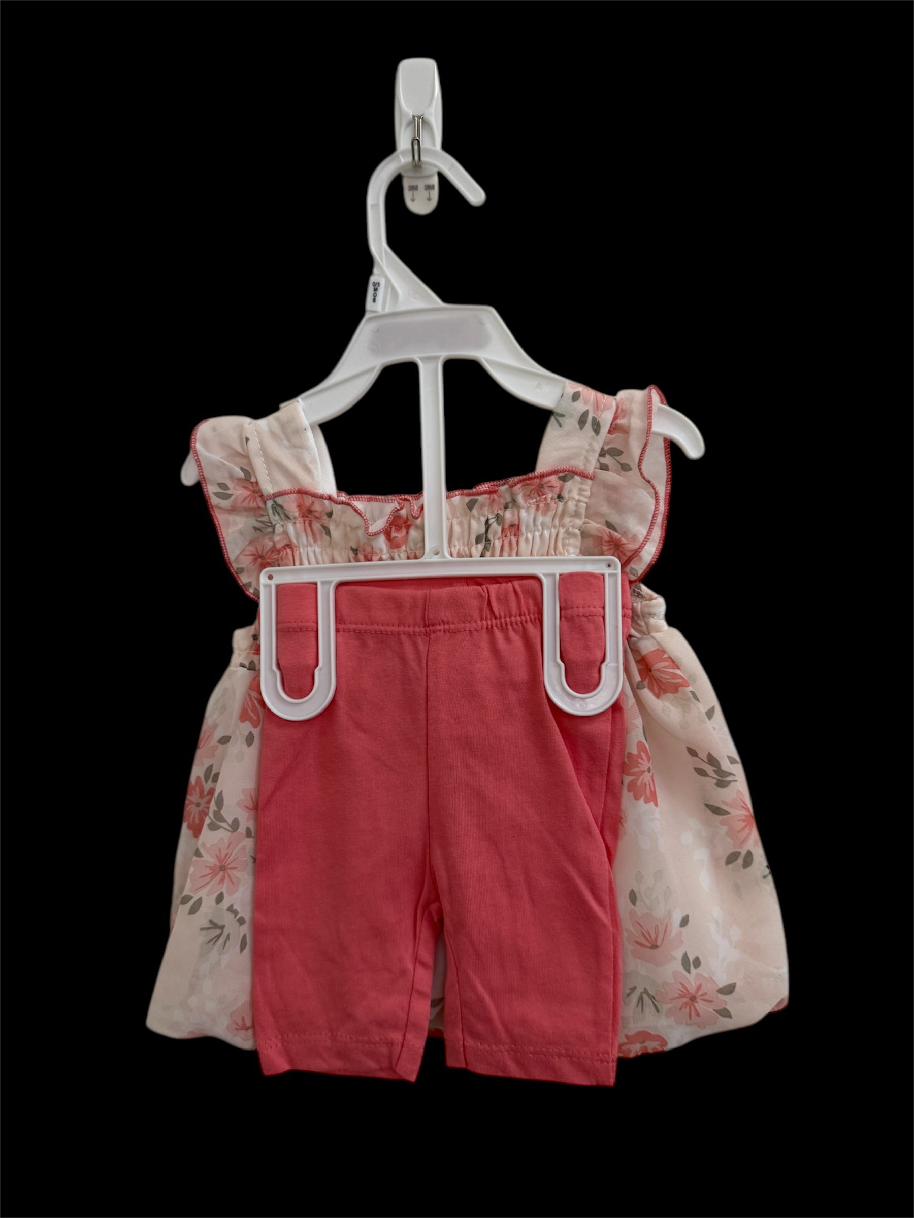 Baby Girl Sleeveless Ruffles Set