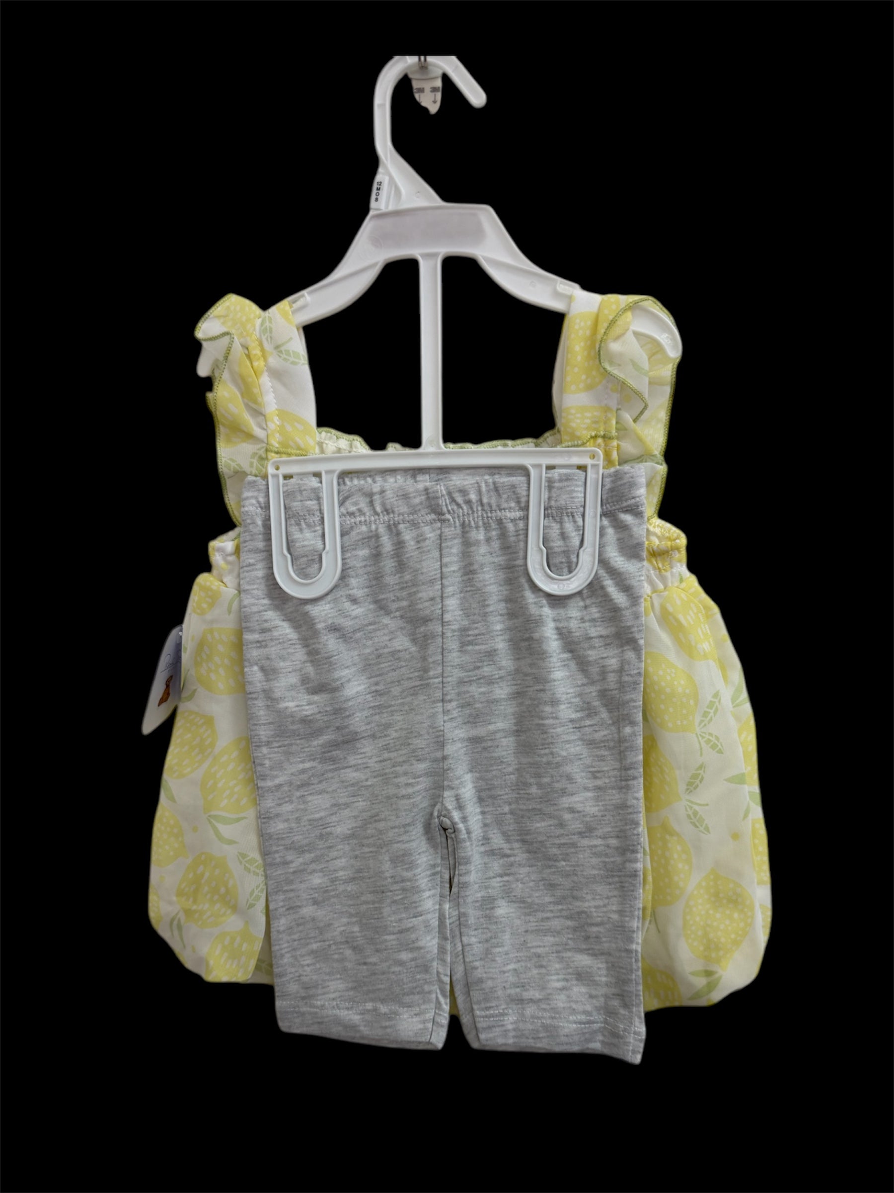 Baby Girl Sleeveless Ruffles Set