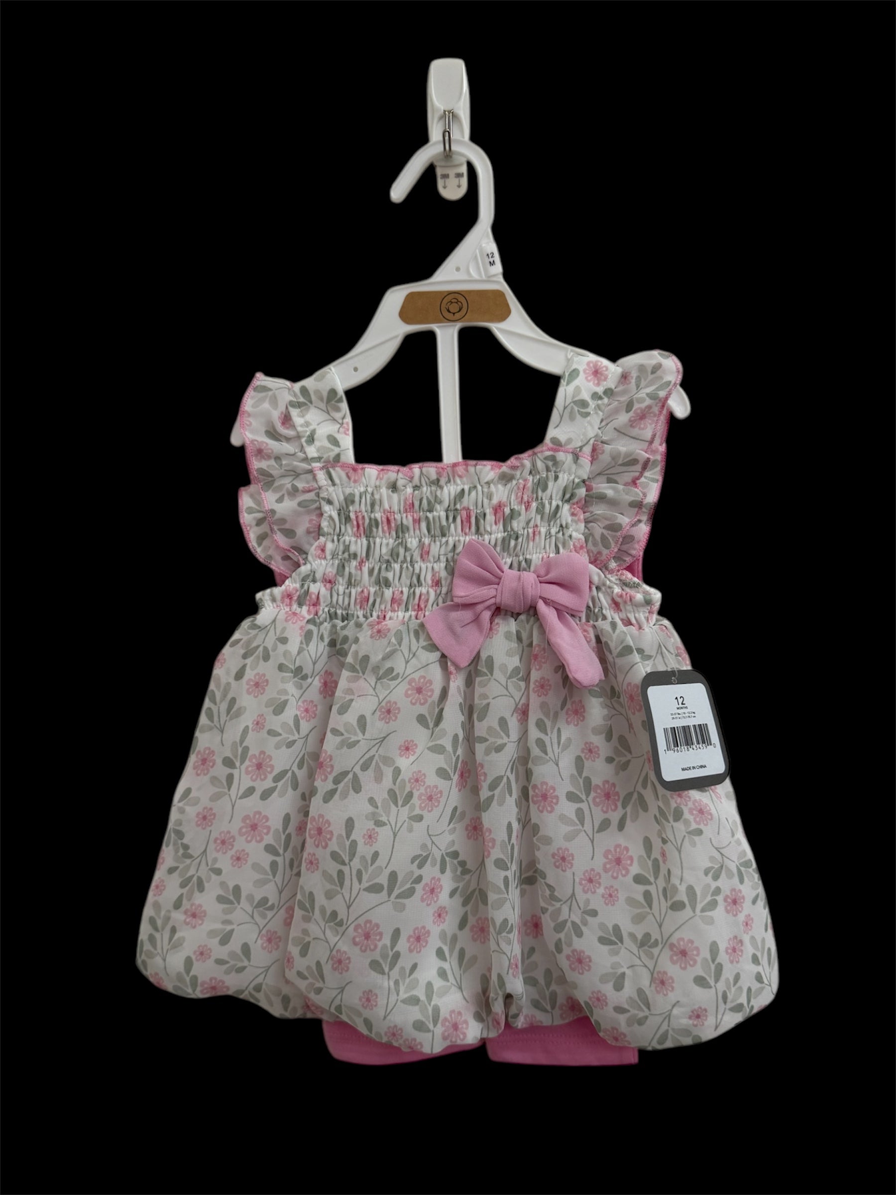 Baby Girl Sleeveless Ruffles Set