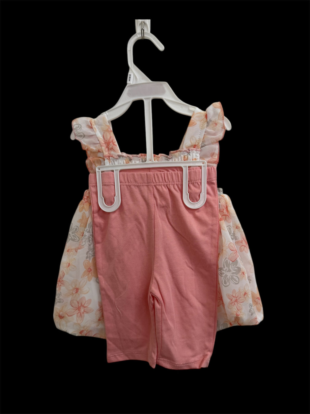 Baby Girl Sleeveless Ruffles Set