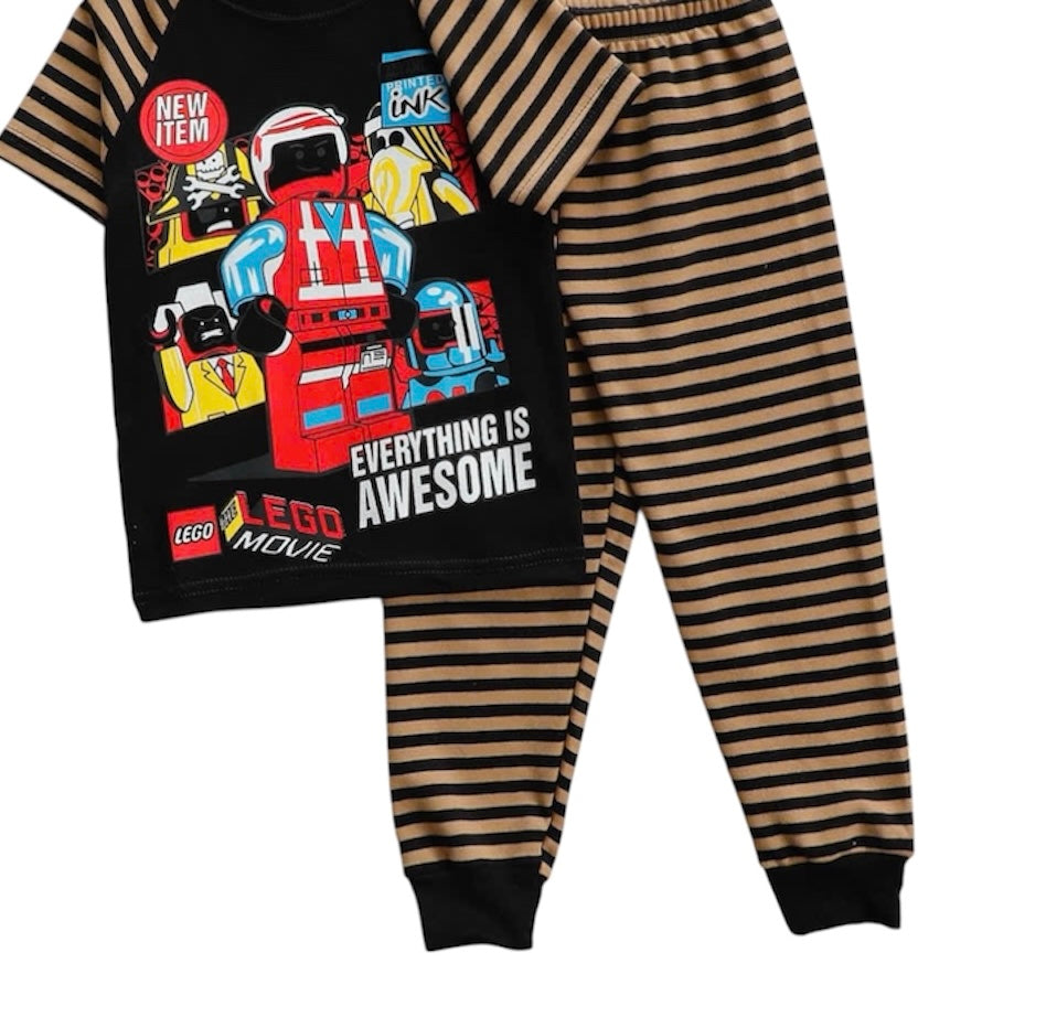 ShortSleeves Long Pants Pyjamas