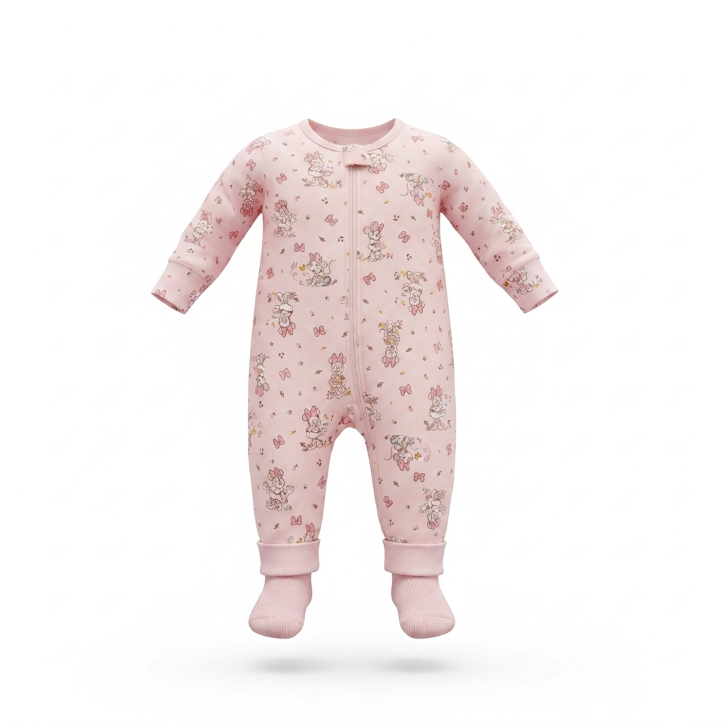 Babies Bamboo Sleepsuit for Comfort Sleep