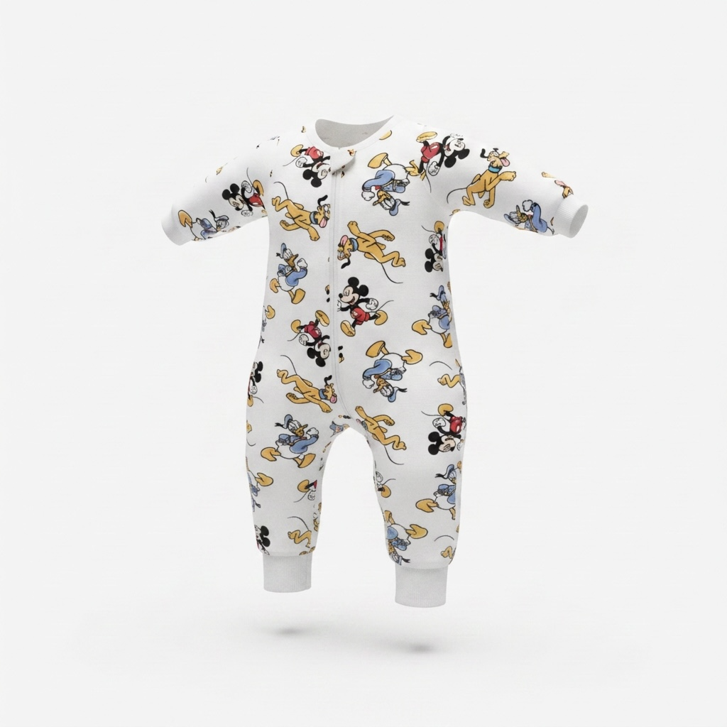 Babies Bamboo Sleepsuit for Comfort Sleep